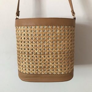 Tommy Bahama straw tote bag